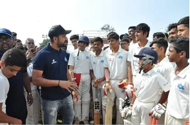 Rohit Sharma Opens A Cricket Academy In UP