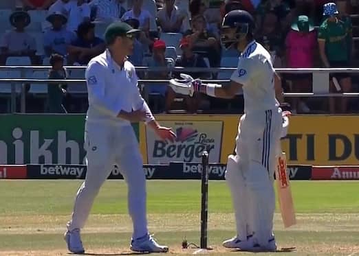 'As High As Ash' - Virat Kohli Reminds Elgar Of 'Controversial' Ashwin Wicket In Final Test