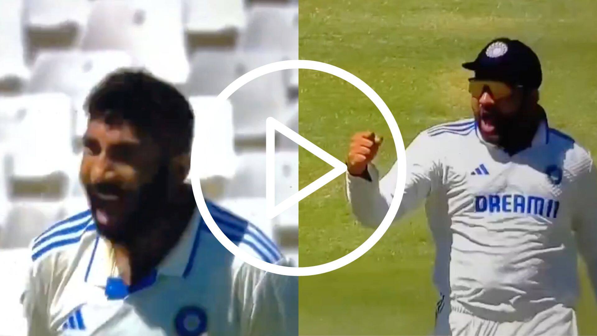 [Watch] Jasprit Bumrah, Rohit Sharma ‘Roared In Joy’ As Marco Jansen Departs