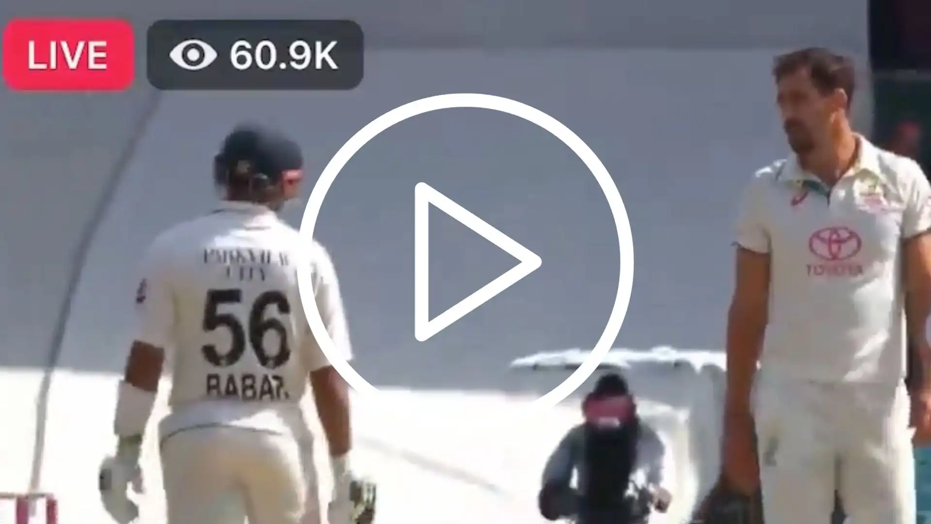 [WATCH] Babar Azam, Mitchell Starc Involved In 'War Of Words' During SCG Test