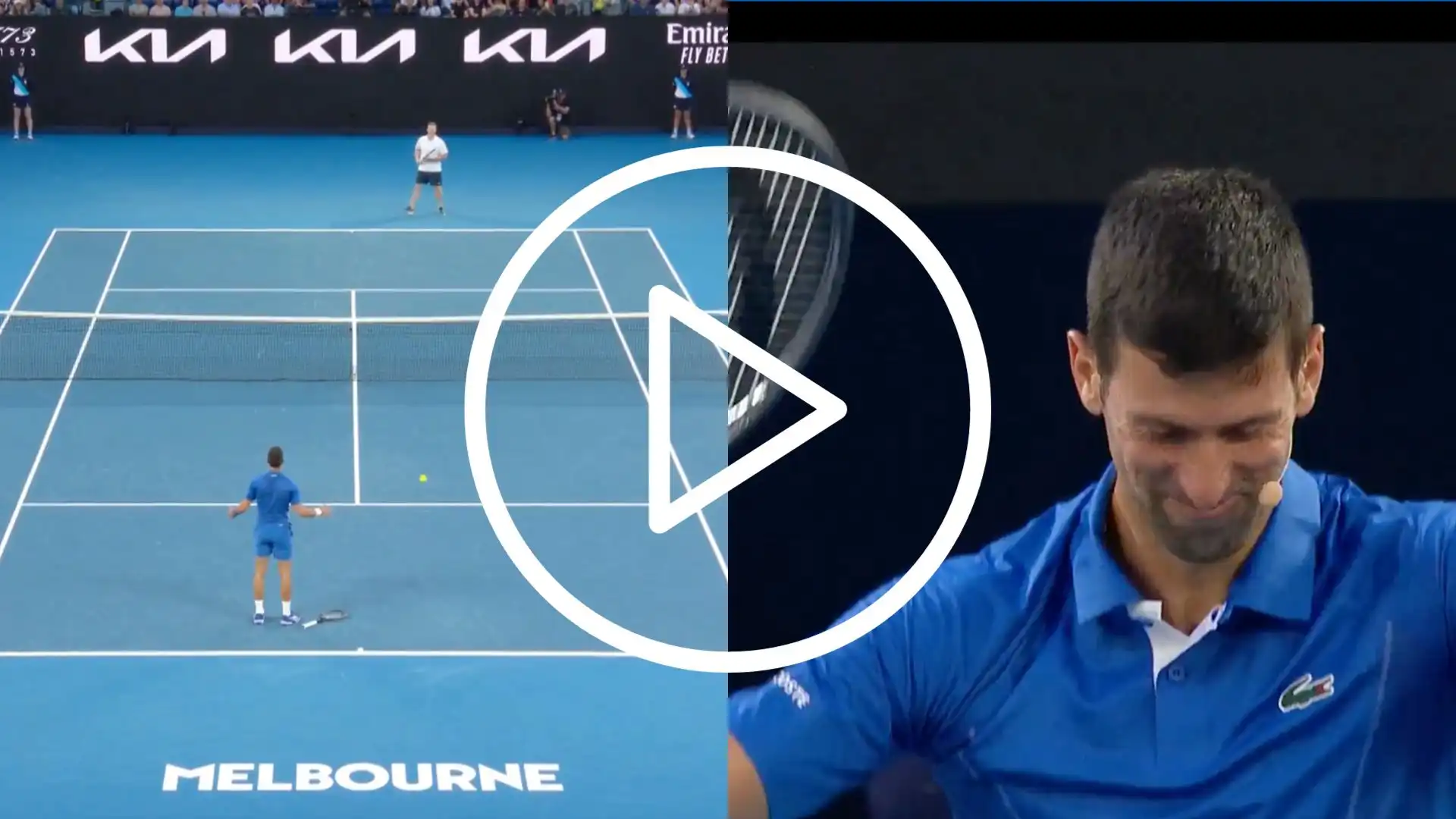 [Watch] Novak Djokovic ‘Drops Racquet’, Bows Down To Steve Smith In Awe ...