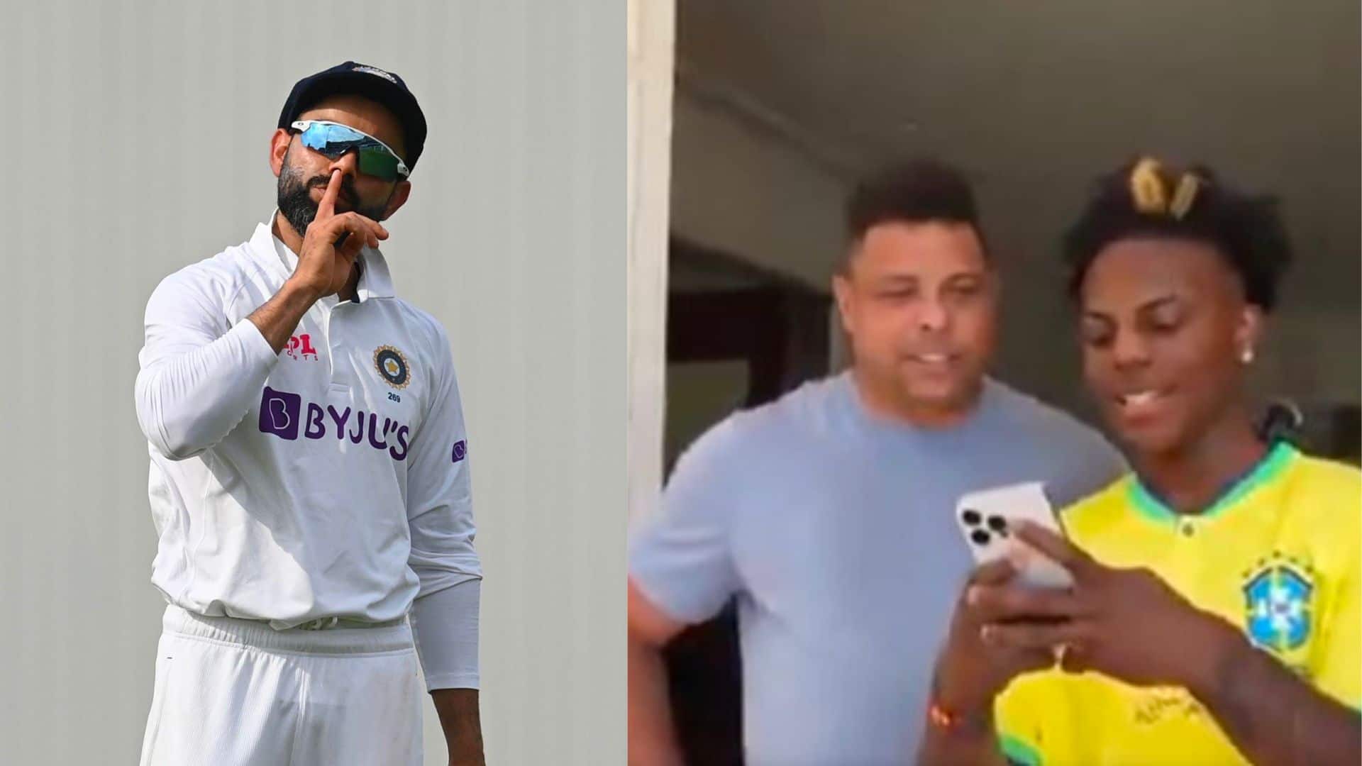[Watch] Ronaldo Recognises Virat Kohli During Interaction With IShowSpeed