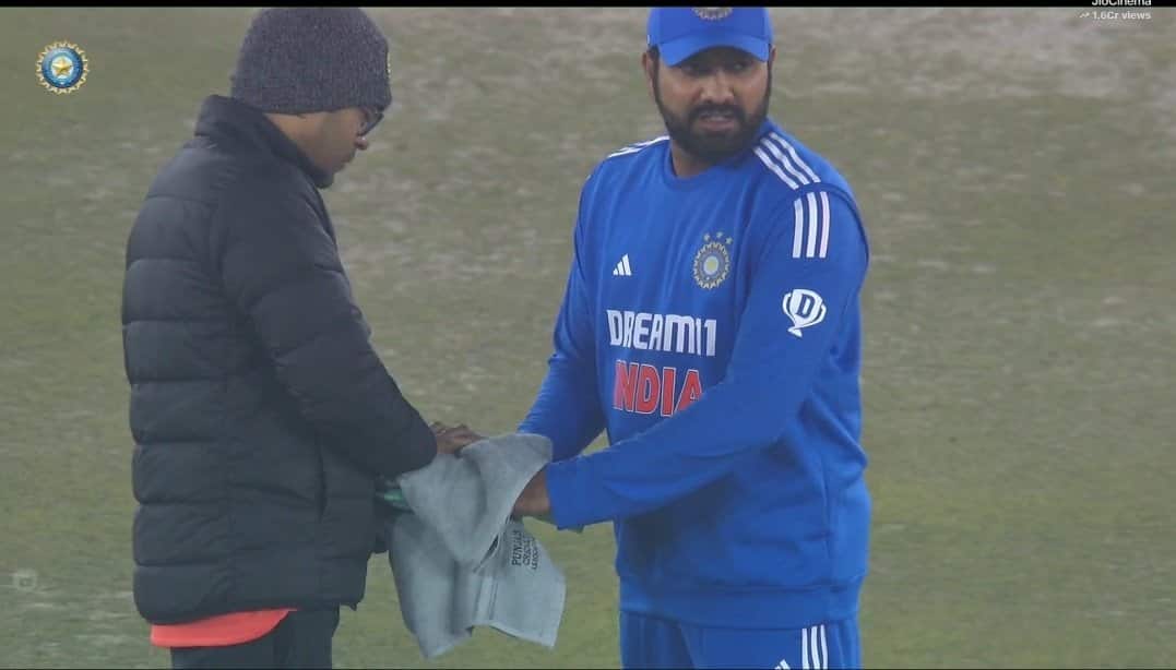 Rohit Sharma Uses Hot Water Bags To Battle Chilly Mohali Weather During 1st T20I vs AFG