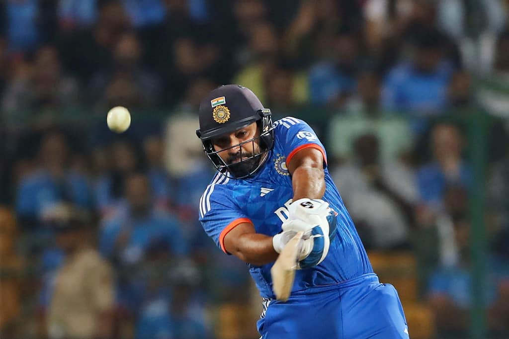 Rohit Sharma Becomes The Leading 'Six-Hitter' As Opener In T20Is