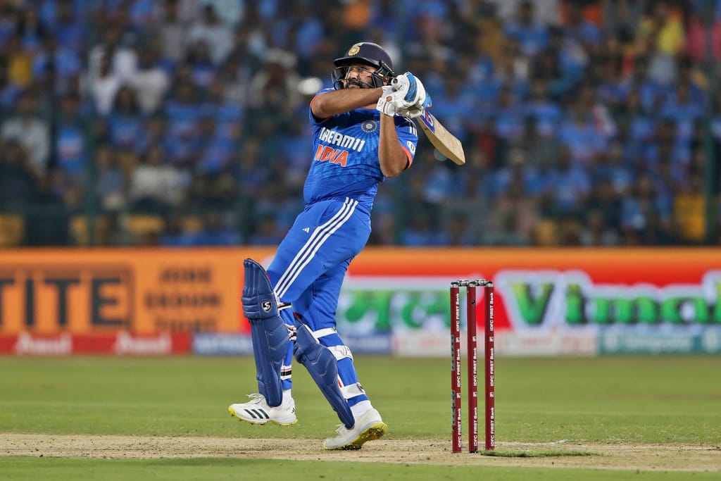 Rohit Sharma Goes Past MS Dhoni To Record Most T20I Wins As Indian Captain