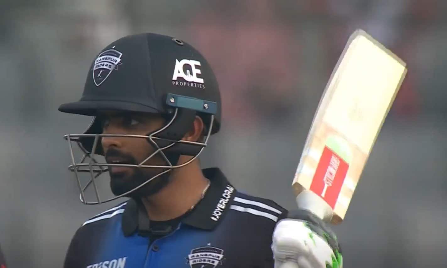 [Watch] Babar Azam Guides Rangpur To A Clinical Victory With Fighting Fifty On BPL Return