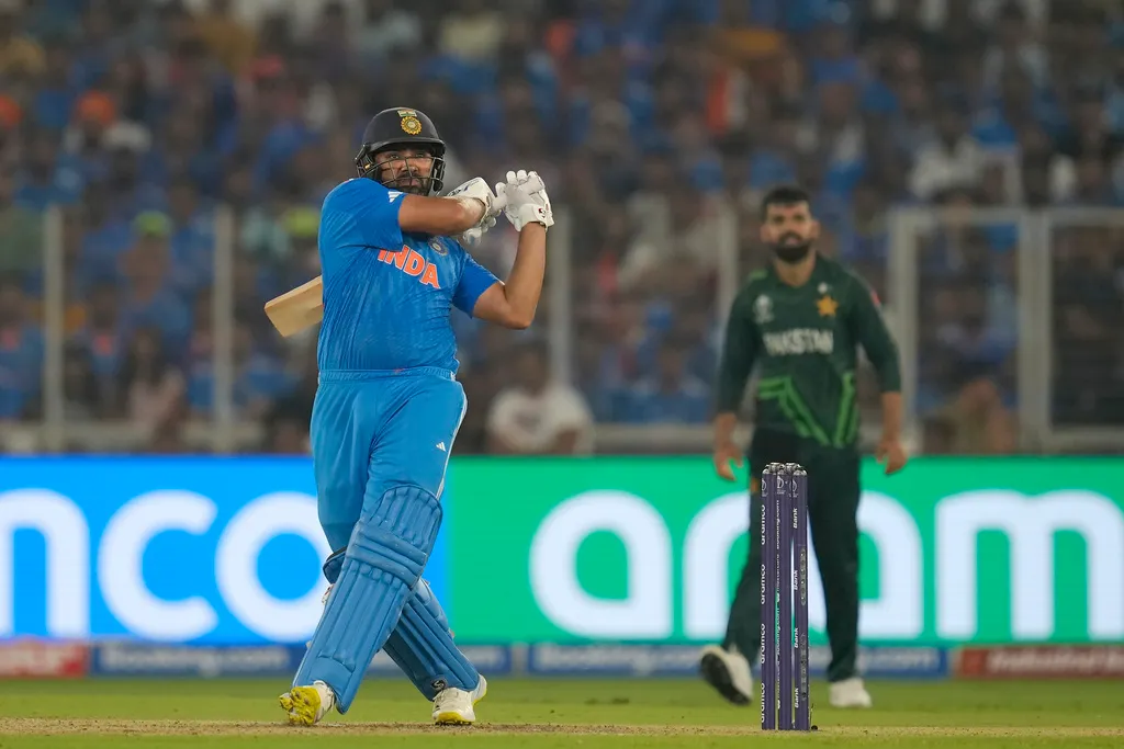 Rohit Sharma has hit the most number of sixes in international cricket 