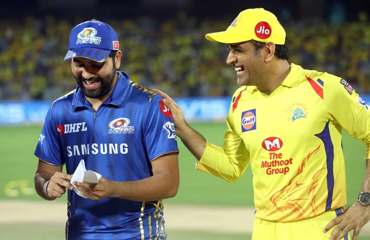 [Watch] When Rohit Sharma Mocked MS Dhoni For His 'Extended' IPL Appearance