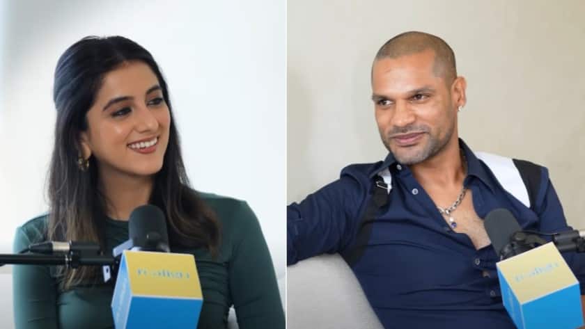 'You Attracted Me': Shikhar Dhawan Flirts With Anchor During Podcast