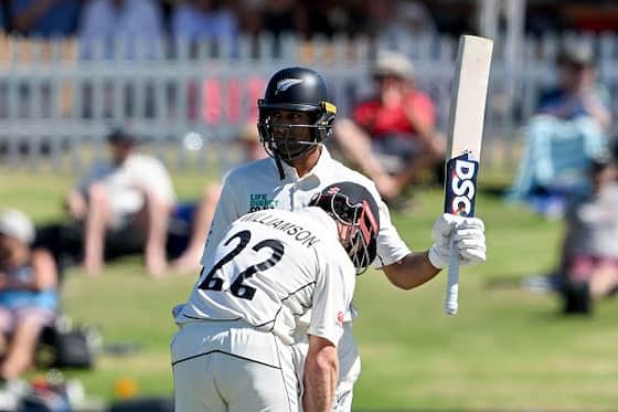 Rachin Ravindra Smashes Maiden Test Century For New Zealand 