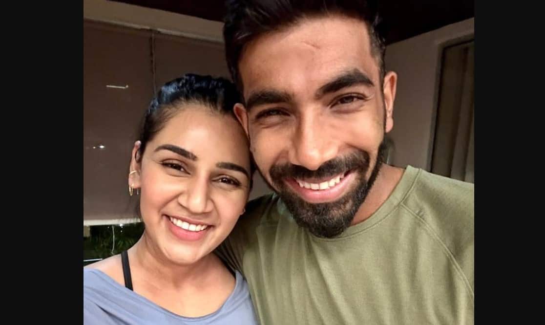 Jasprit Bumrah Shares An Adorable Selfie With Wife Sanjana Ganesan During IND-ENG Series Break