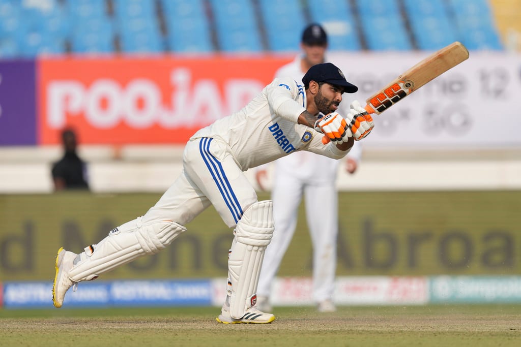 Ravindra Jadeja Scripts History As He Completes 3000 Runs In Test Cricket