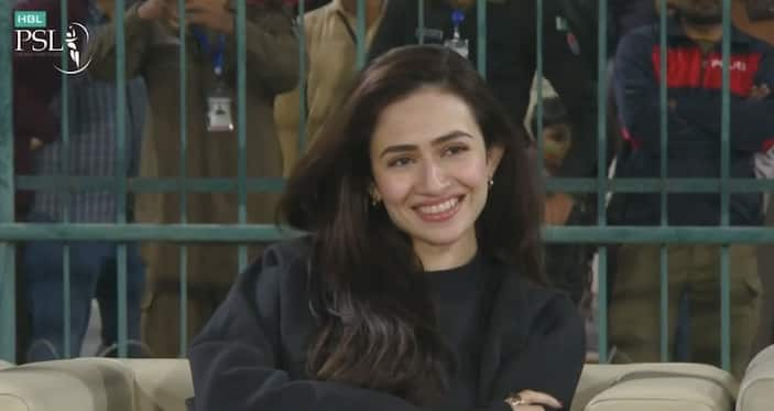 [Watch] Sana Javed Cheers for Husband Shoaib Malik At PSL 2024 Match