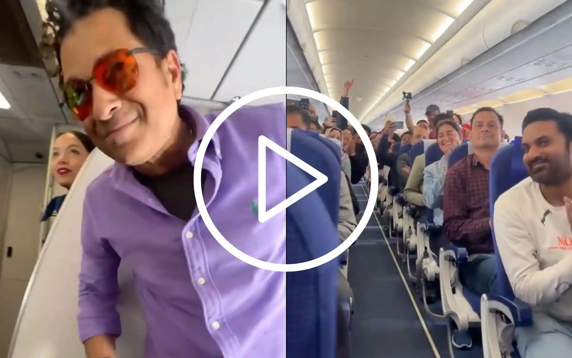 [Watch] ‘Sachin Sachin!’ - Tendulkar Fans Turn Flight Into Stadium With ...