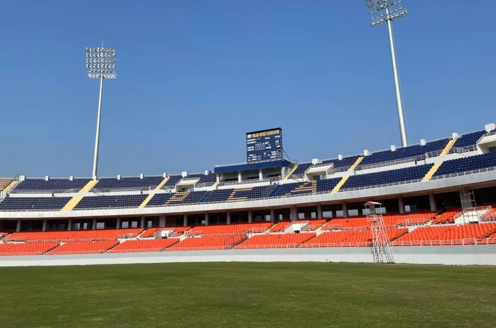 Mullanpur Stadium the home-ground of Punjab Kings (Twitter)