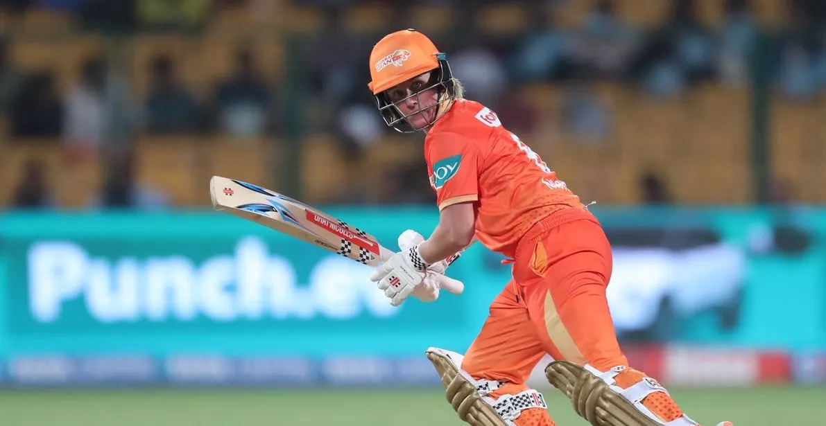 Beth Mooney has not found her rhythm with the bat in the tournament (Source: x.com)