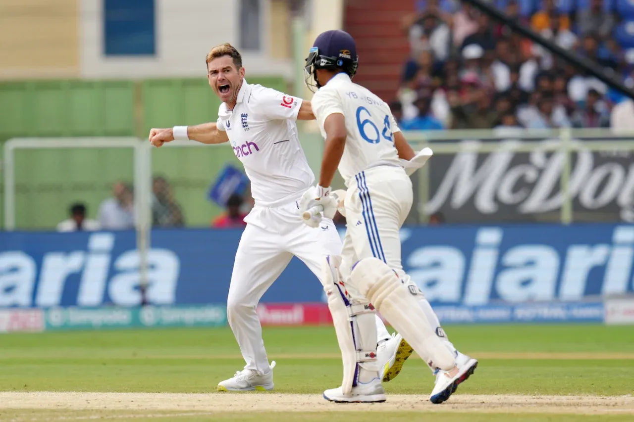 James Anderson has claimed eight wickets so far this series (BCCI)