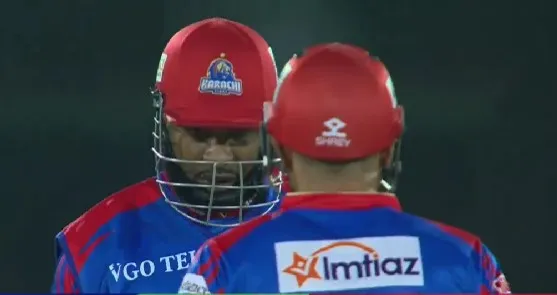 Kieron Pollard and Irfan Khan stitched 76-run partnership (Twitter)