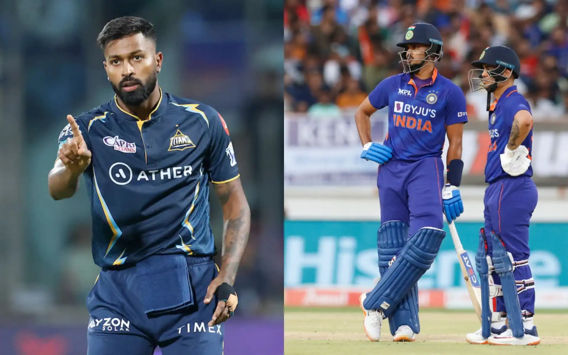 Hardik in BCCI contracts while Shreyas and Kishan were ignored (X.com)
