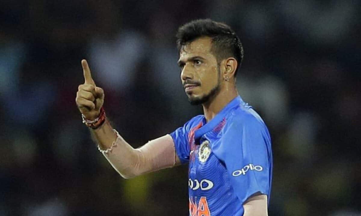 Yuzvendra Chahal while playing for India (X.com)