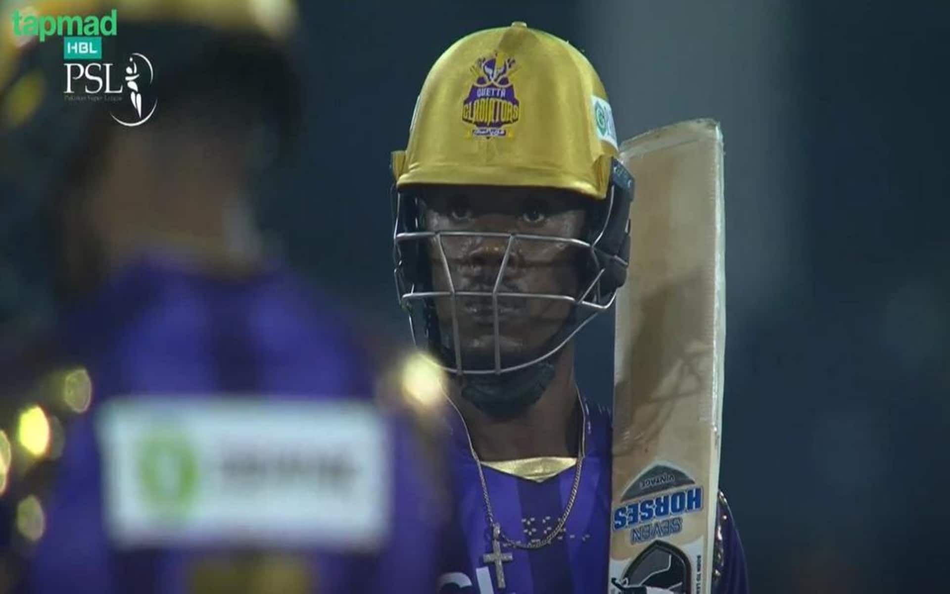 Sherfane Rutherford holds the key for Quetta (Source: X.com)