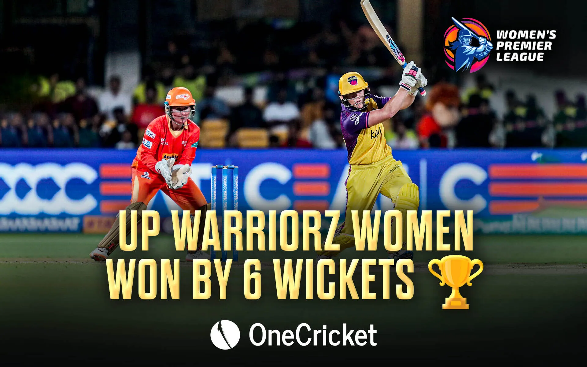 UP beat Gujarat by six wickets (OC Team)
