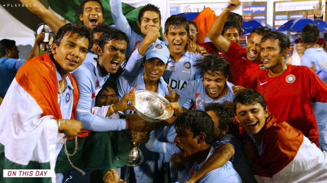 India won the U-19 World Cup 2008 with Kohli at the helm [screengrab]