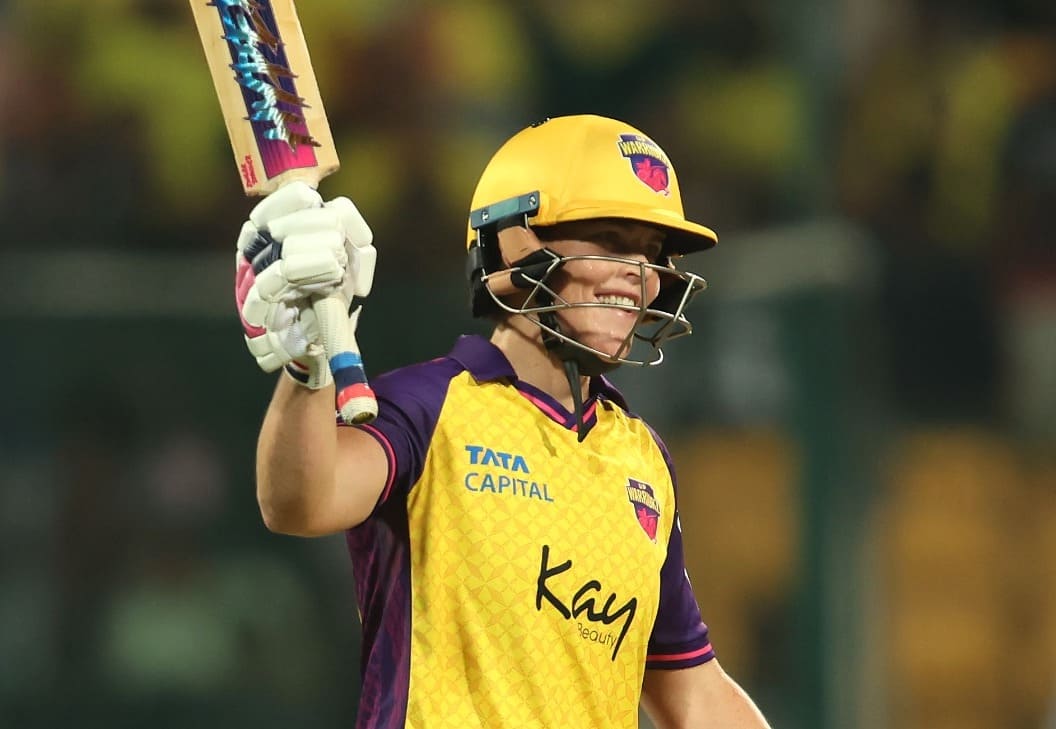 Grace Harris decimated the Gujarat bowling line-up and helped the team to a victory (Source: x.com)