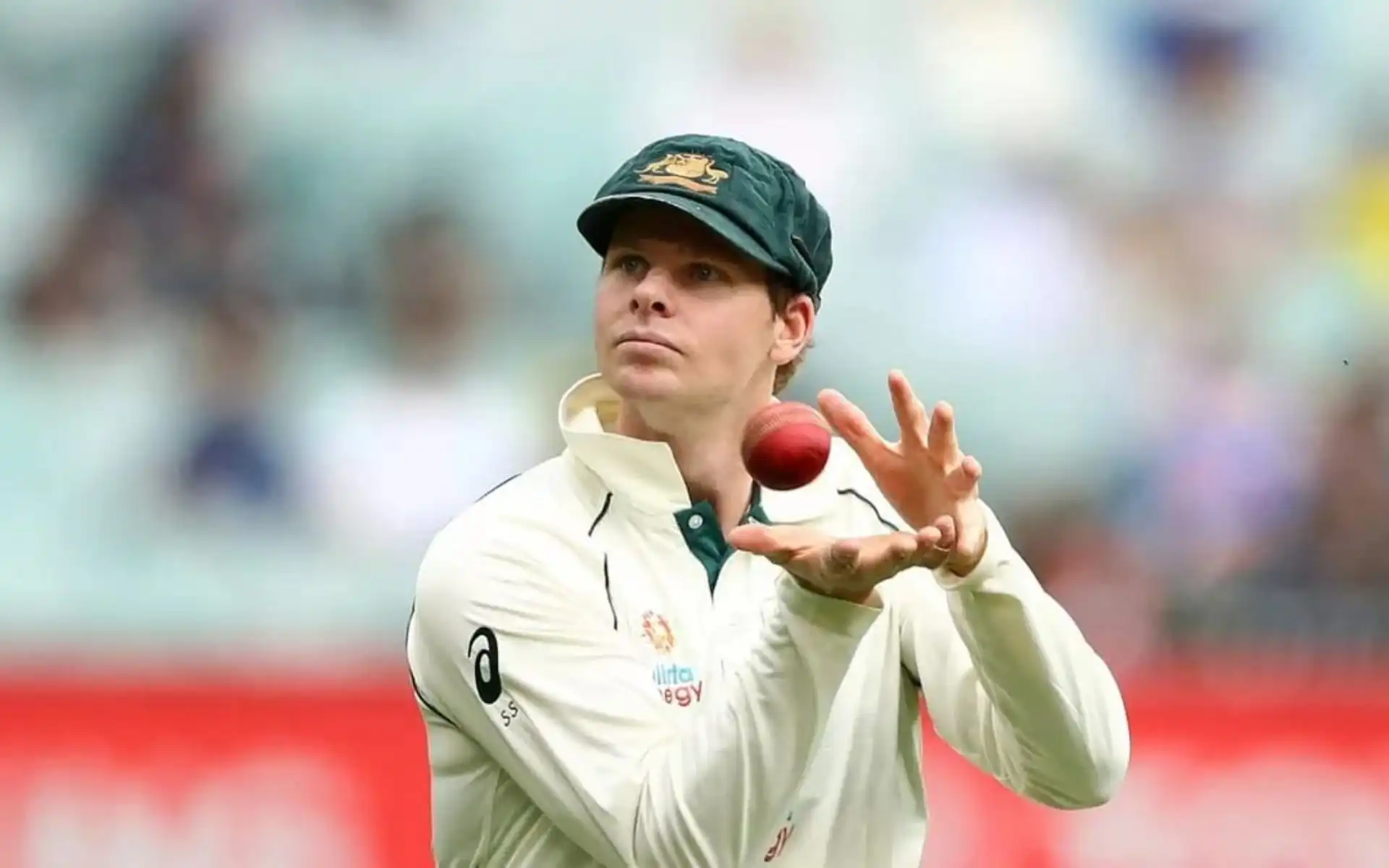 Steve Smith celebrating a wicket with teammates on Day 3 (x.com)