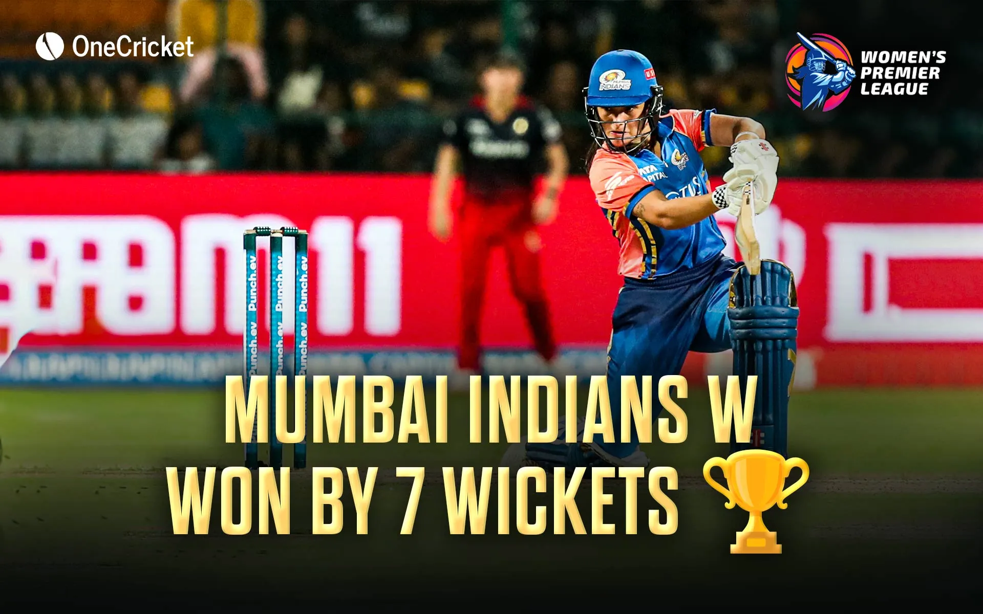 RCB vs MI, WPL 2024 (OneCricket)