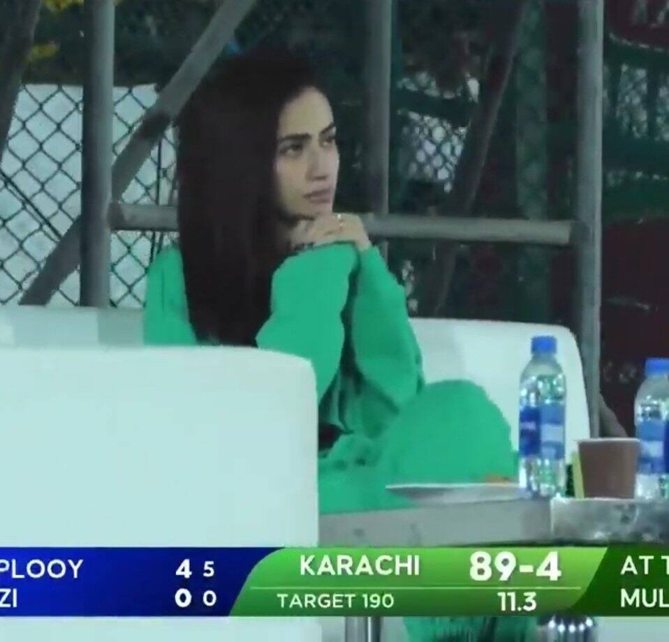 Sana Javed after Shoaib Malik's dismissal (x.com)