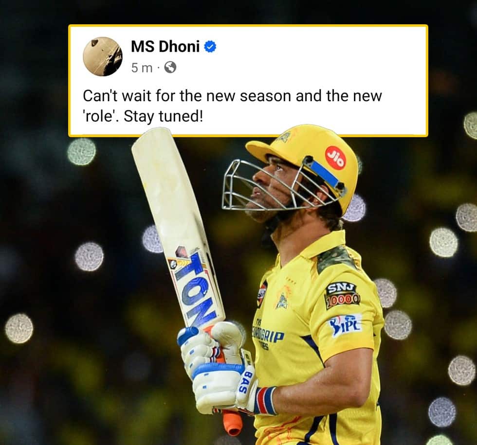 MS Dhoni To Leave CSK's Captaincy In IPL 2024? Thala's Facebook Post Sparks Controversy