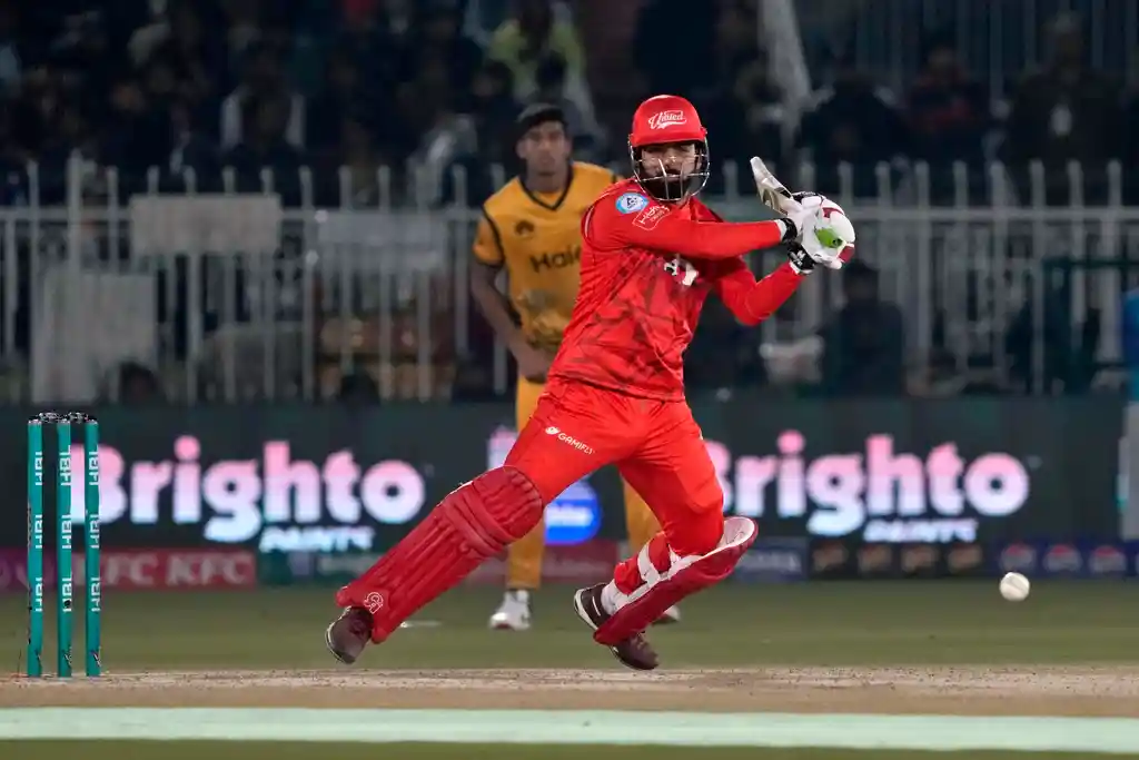 Shadab Khan struck a flamboyant fifty [AP]