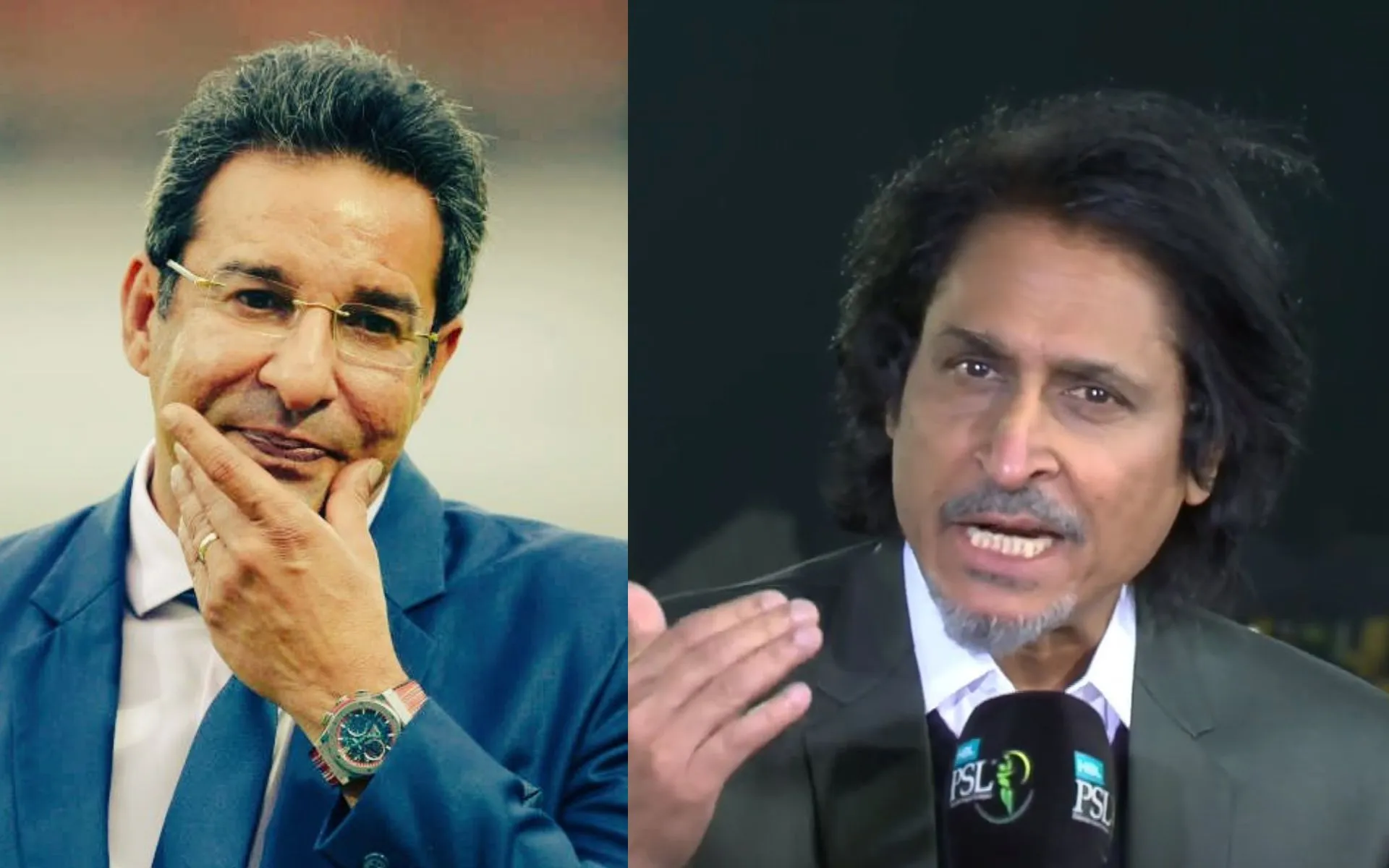 Wasim Akram & Ramiz Raja in a frame (x.com)