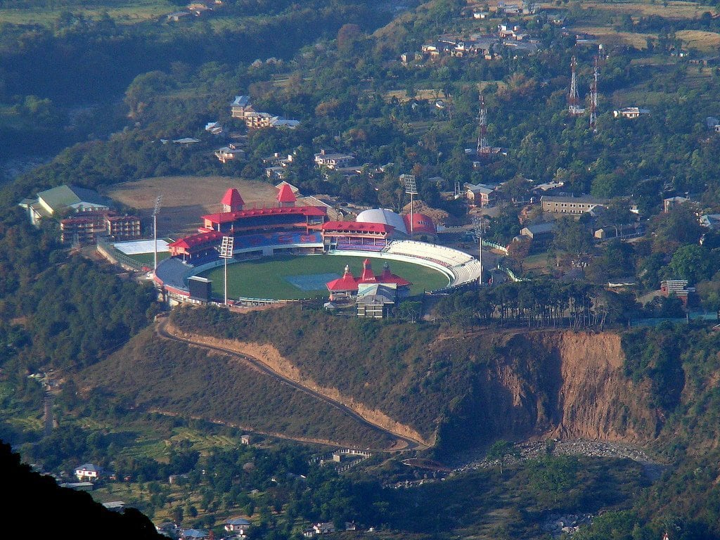 HPCA Stadium in Dharamsala (X.com)