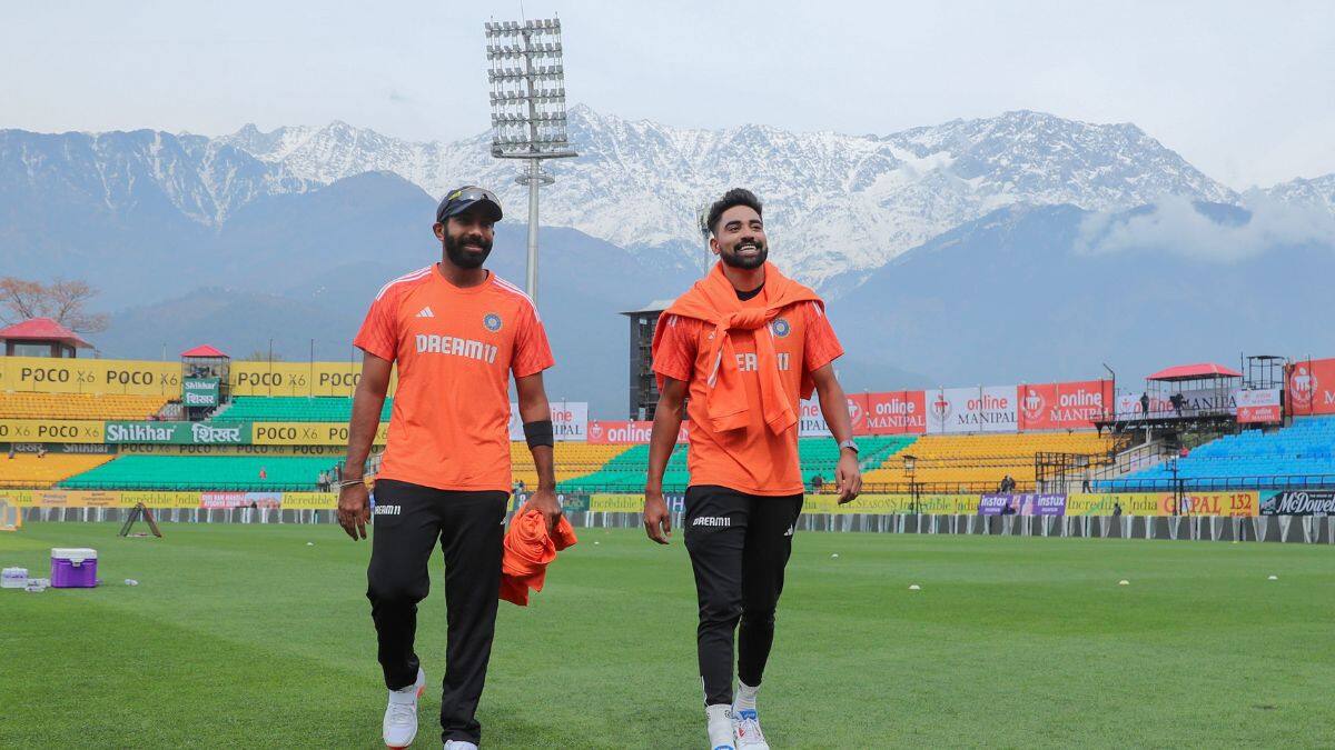 Jasprit Bumrah, Siraj enjoys the phenomenal Himalayas backdrop ahead of fifth Test (X.com)