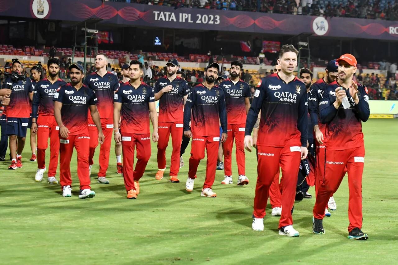 RCB  for the playoffs in IPL 2023 (BCCI)
