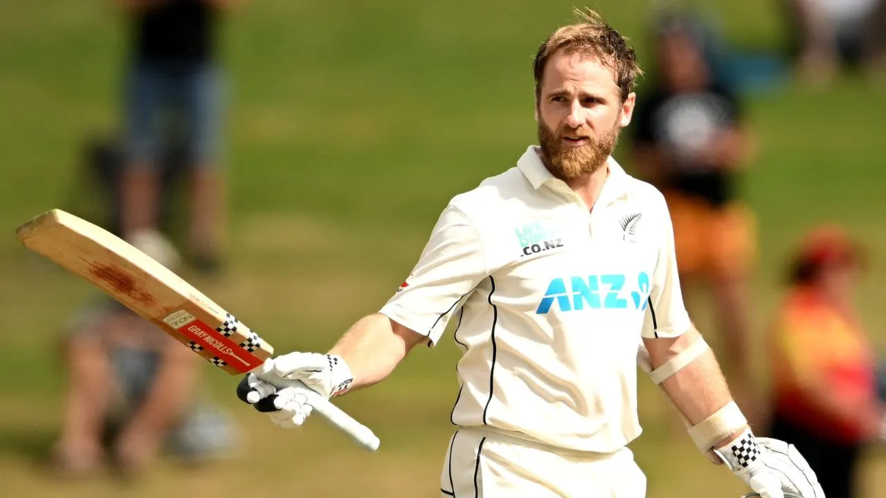 Kane Williamson earned his 100th test cap against Australia