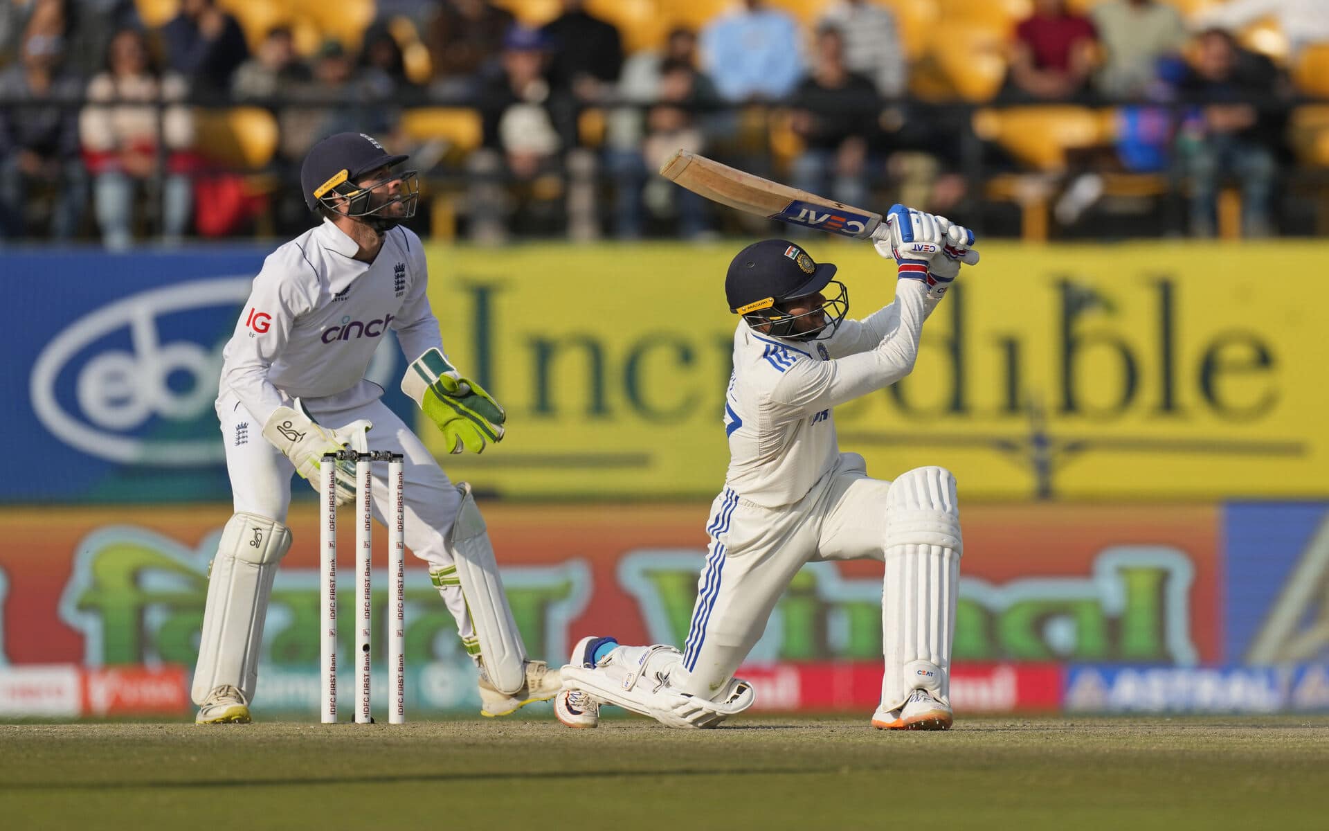 Shubman Gill helped India end Day 1 on a high (Source: AP Photo)