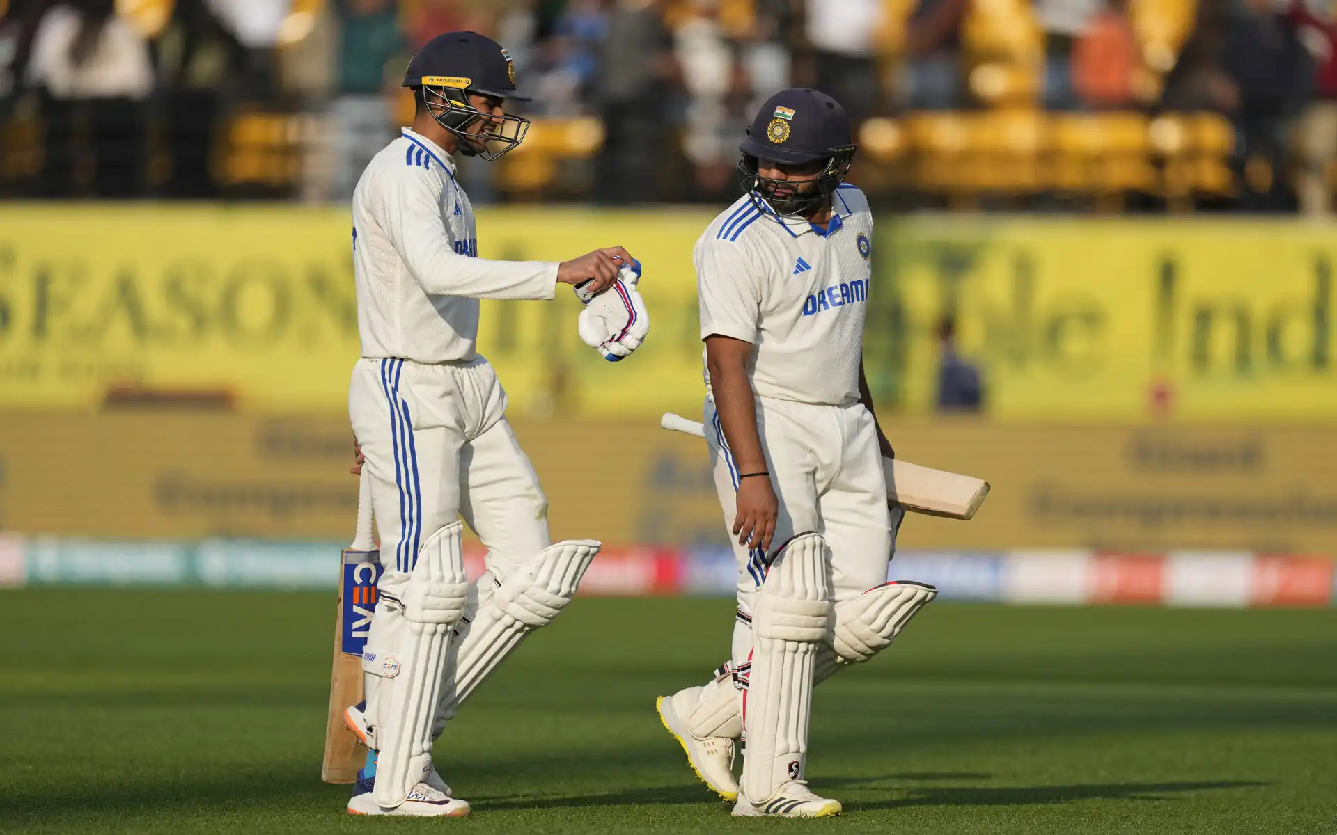 Rohit and Shubman remain not out by the end of day's play (Source: AP Photo)