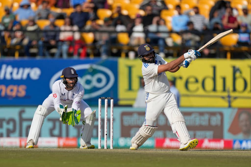 Rohit Sharma Joins Ben Stokes In 'THIS' Six-Hitting Milestone During Dharamsala Test