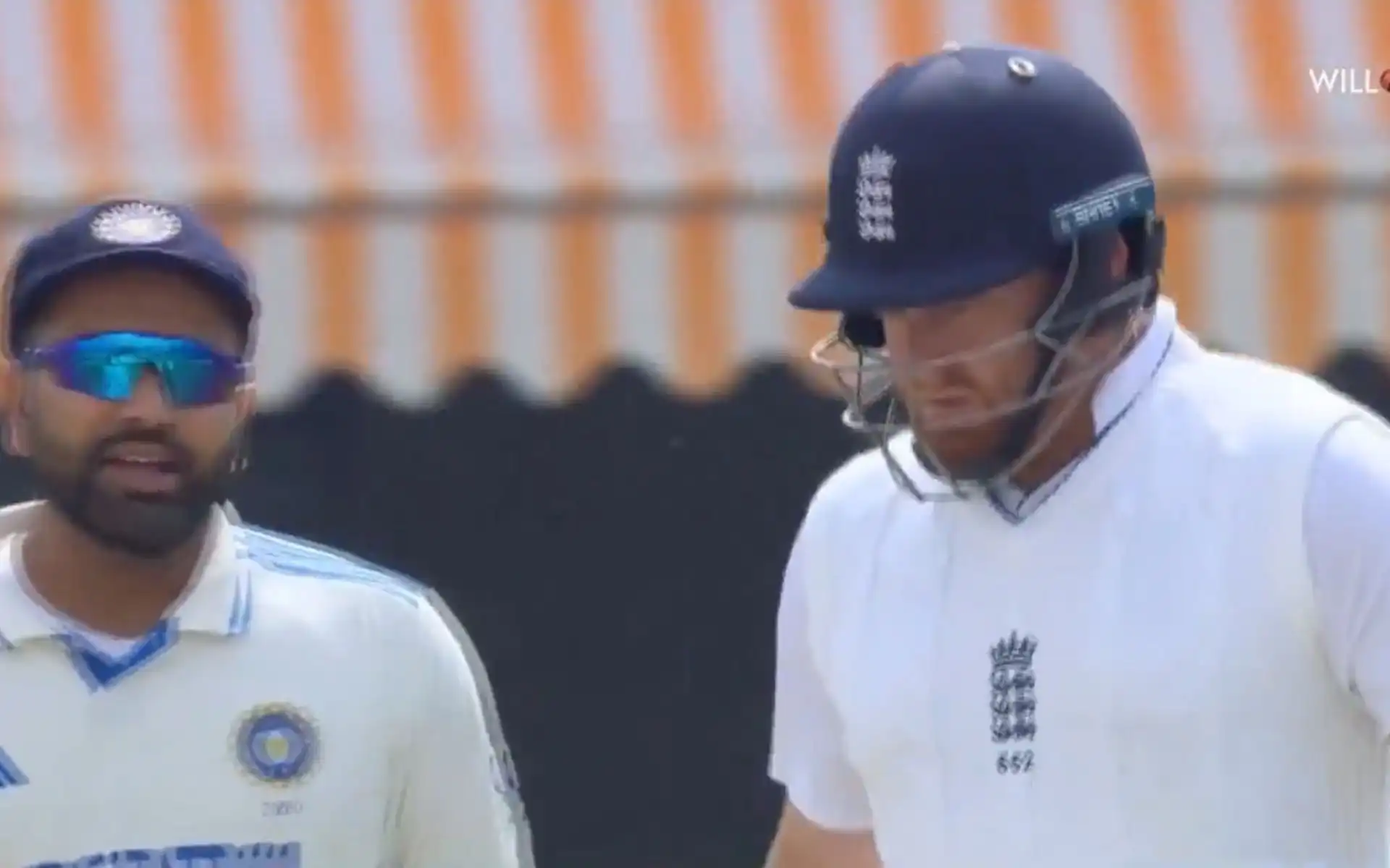 Rohit Sharma's comment on Jonny Bairstow went viral (Twitter)