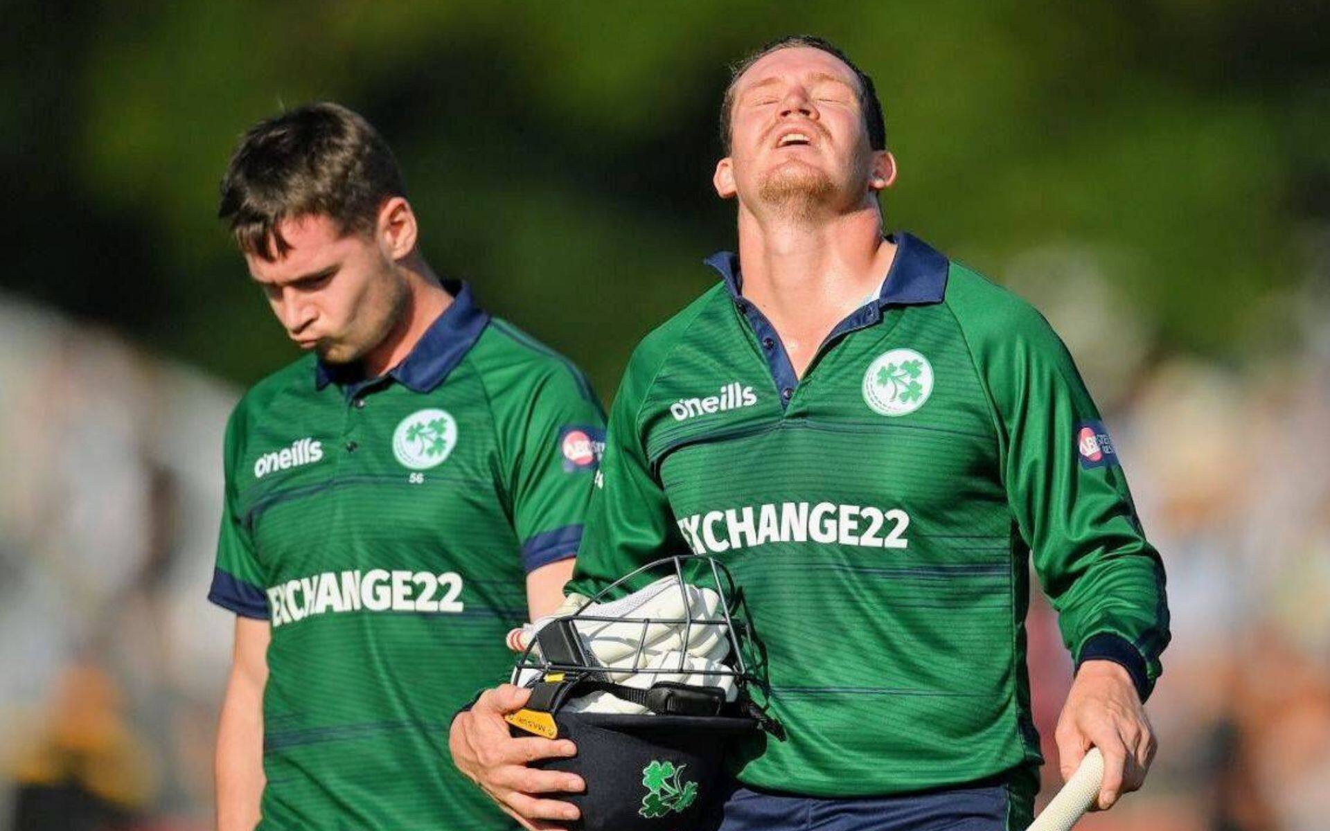 Frustrated Ireland players walking off (X.com)