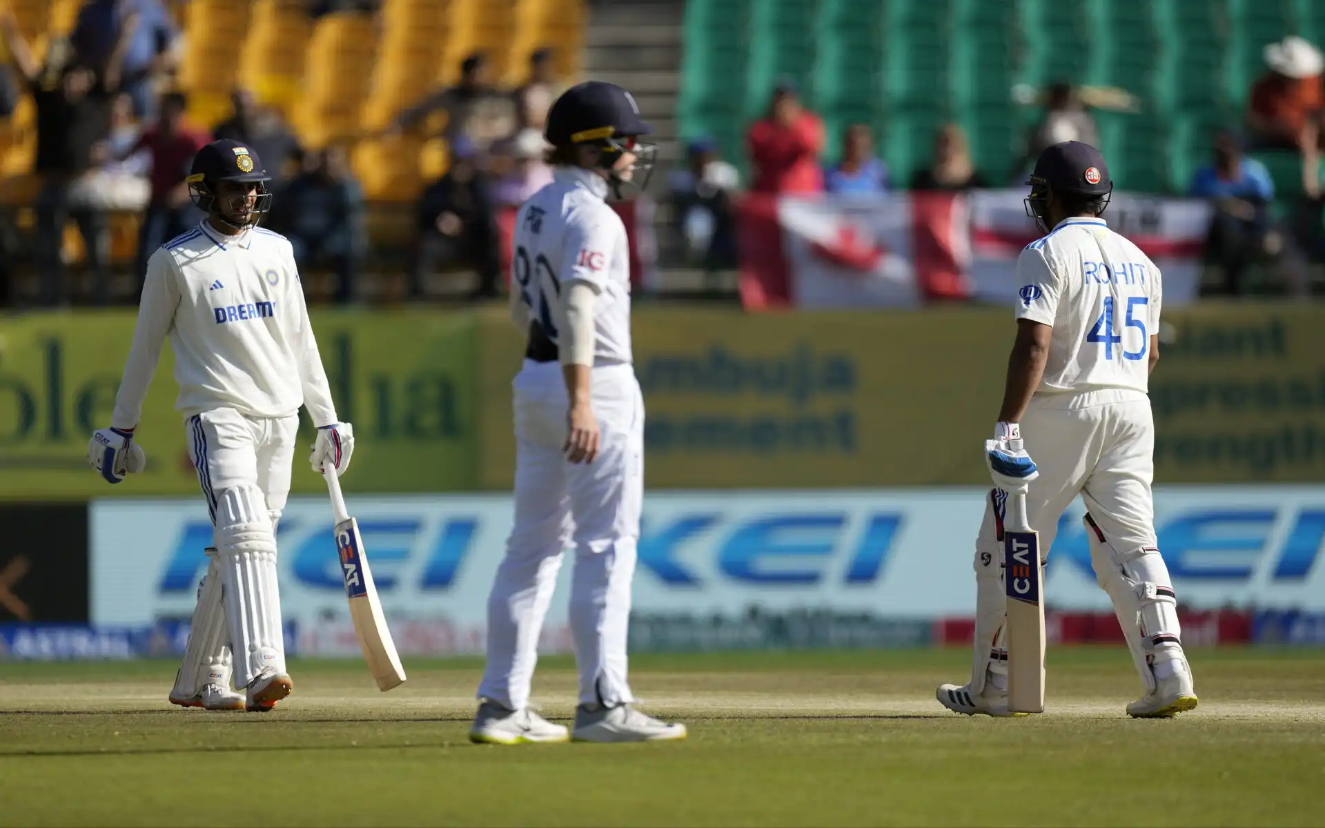 Shubman and Rohit finding boundaries against English bowlers (Source: AP Photo)