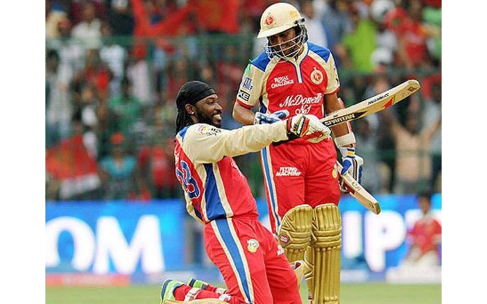 Gayle has struck the most sixes in an IPL innings [X]
