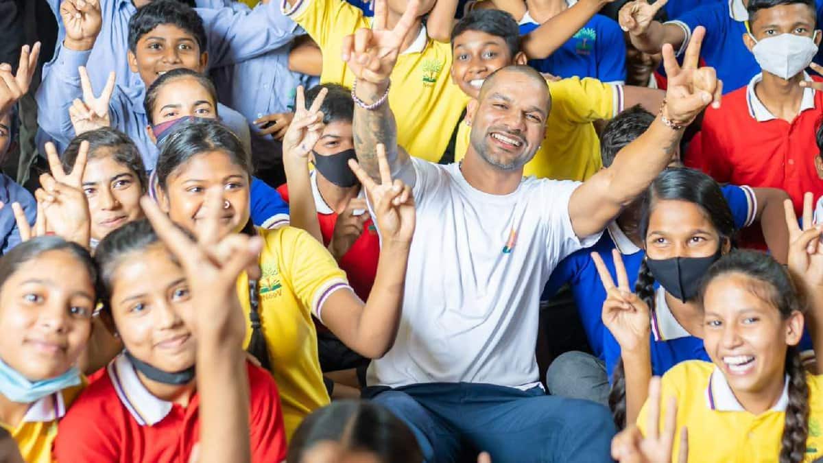 [Watch] Shikhar Dhawan To Support Girls Education & Vocational Training With PBKS