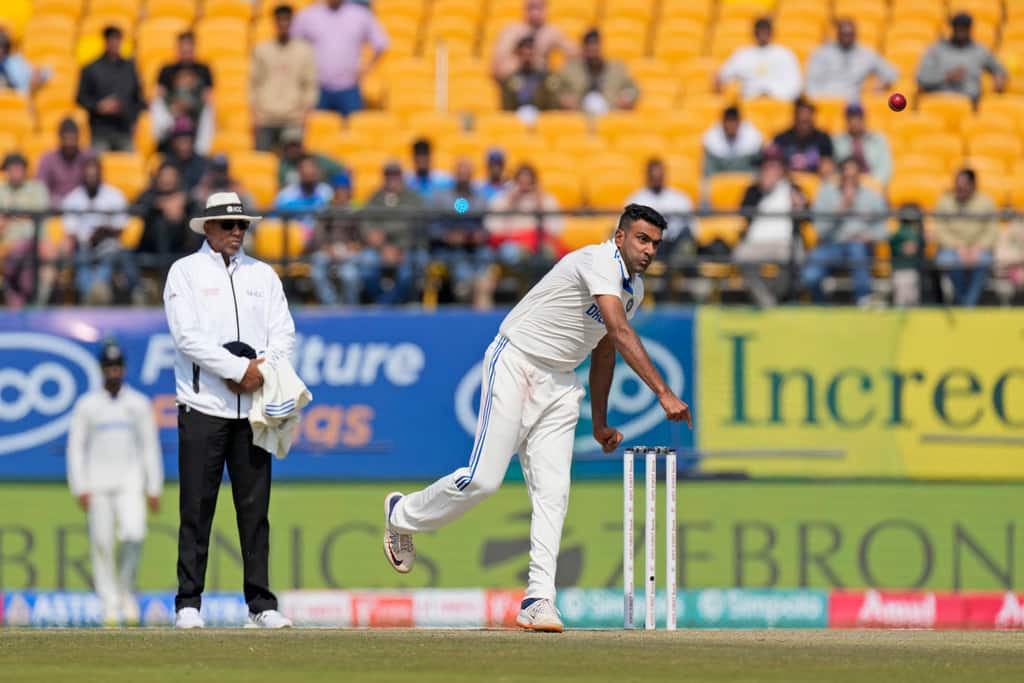 R Ashwin took another fifer in Tests [AP]