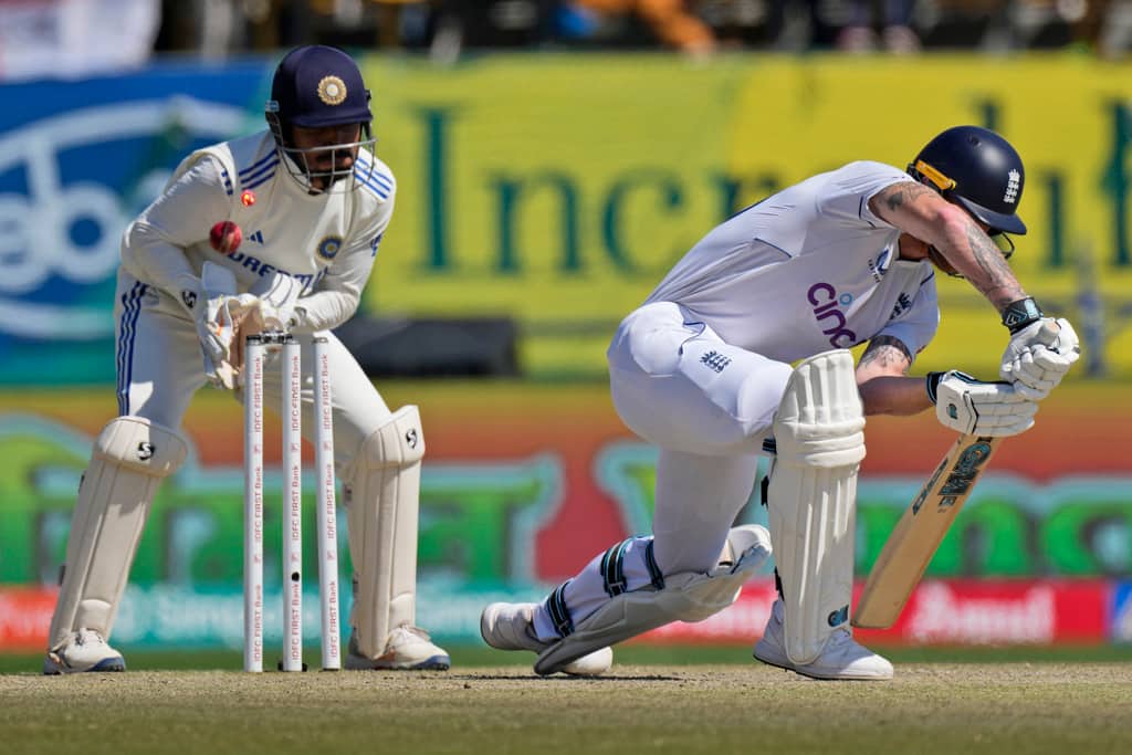 Stokes was cleaned up by R Ashwin in 2nd innings [AP]