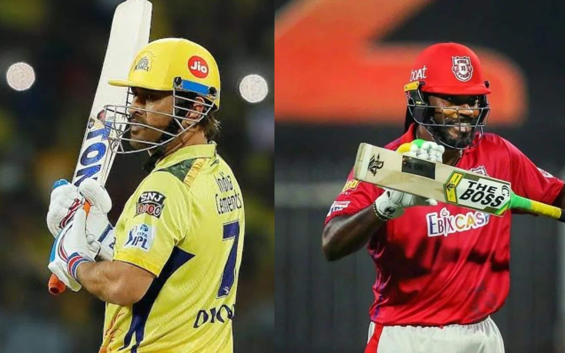 MS Dhoni and Chris Gayle make the list of longest six in IPL (X.COM)
