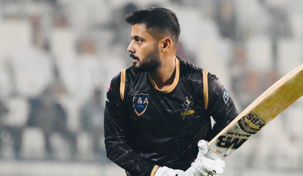 Saud Shakeel has been impressive with the bat for the Gladiators (Source: x.com)